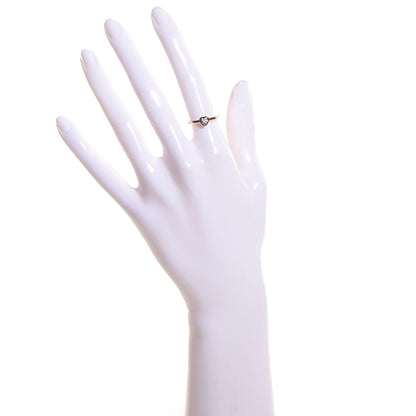 Cartier 18K Pink Gold Diamond D'Amour Heart Ring 50 5.25 2 of 6