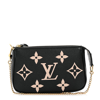 Louis Vuitton Empreinte Monogram Giant Mini Pochette Accessories Black 1 of 7