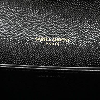 Saint Laurent Grain De Poudre Uptown Chain Wallet Black 6 of 11