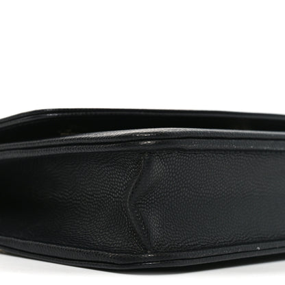 Chanel Caviar Timeless CC Wallet On Chain WOC Black 10 of 12