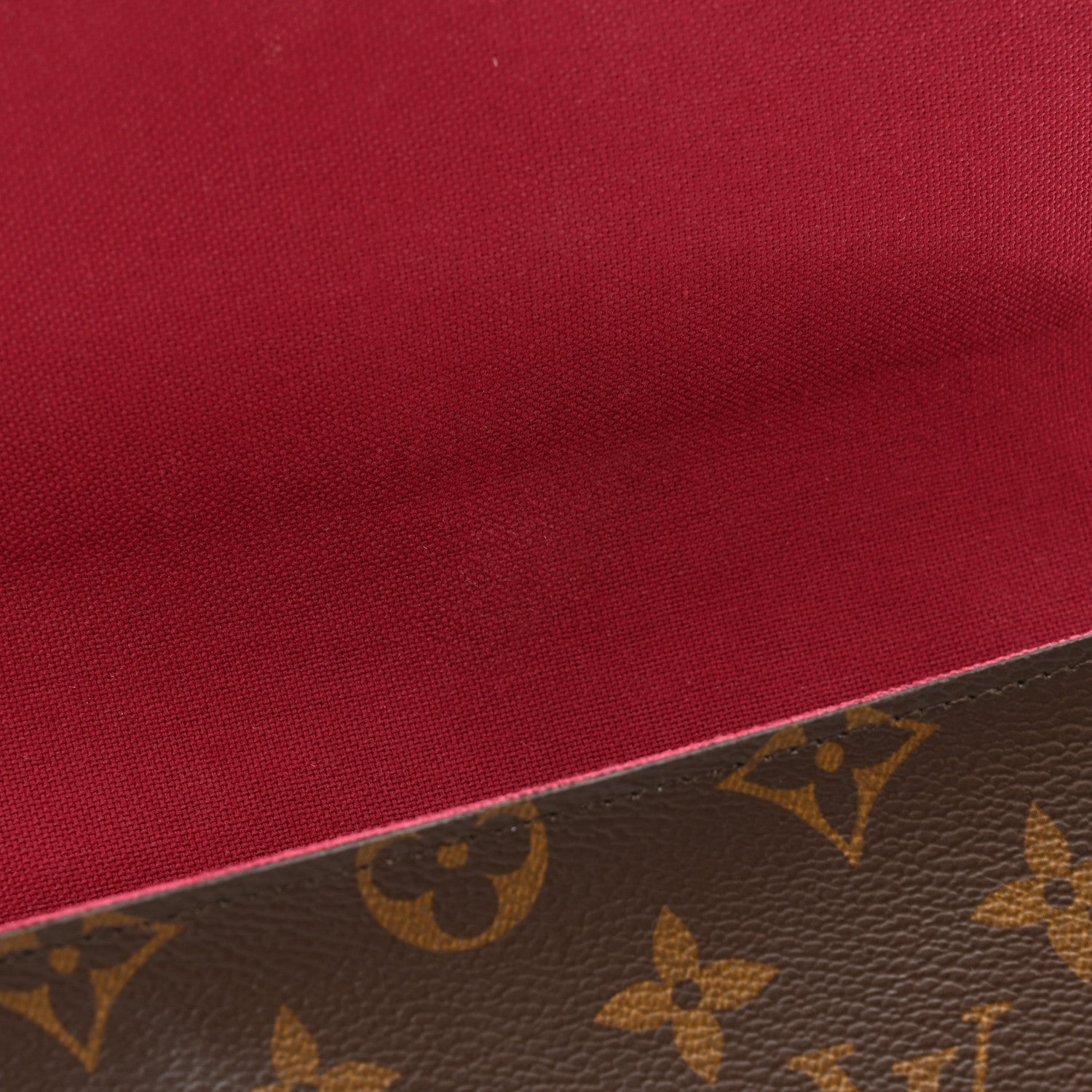 Louis Vuitton Monogram Pochette Felicie Chain Wallet Fuchsia 8 of 12
