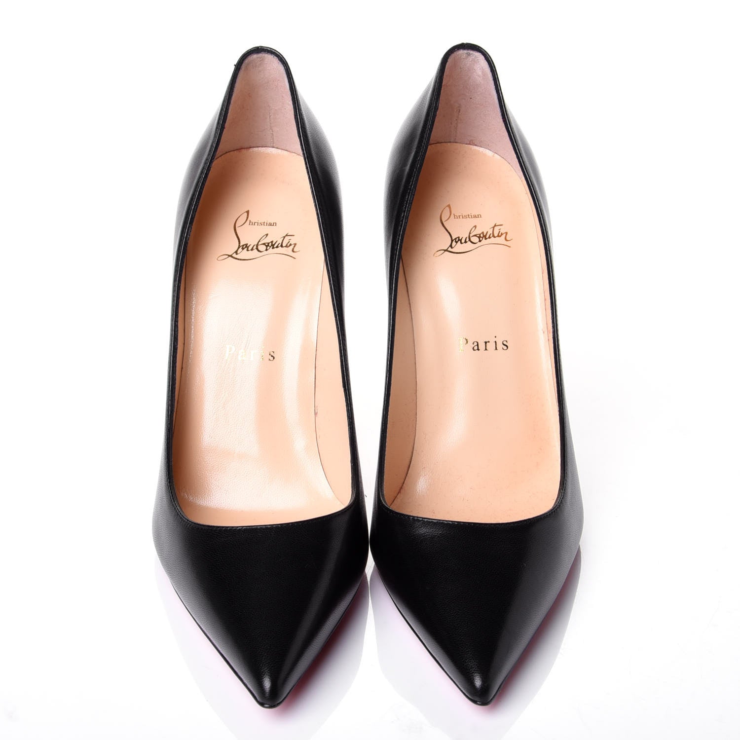 Christian Louboutin Nappa Decollete 554 100 Pumps 39.5 Black 5 of 10