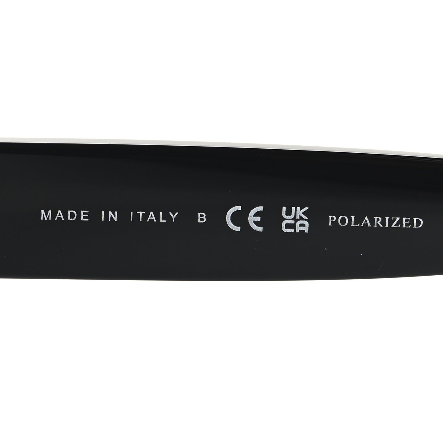 Acetate Polarized Square CC Sunglasses 5380 Black
