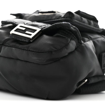 Fendi Econyl Cuoio Romano Multipocket Baguette Black 10 of 11