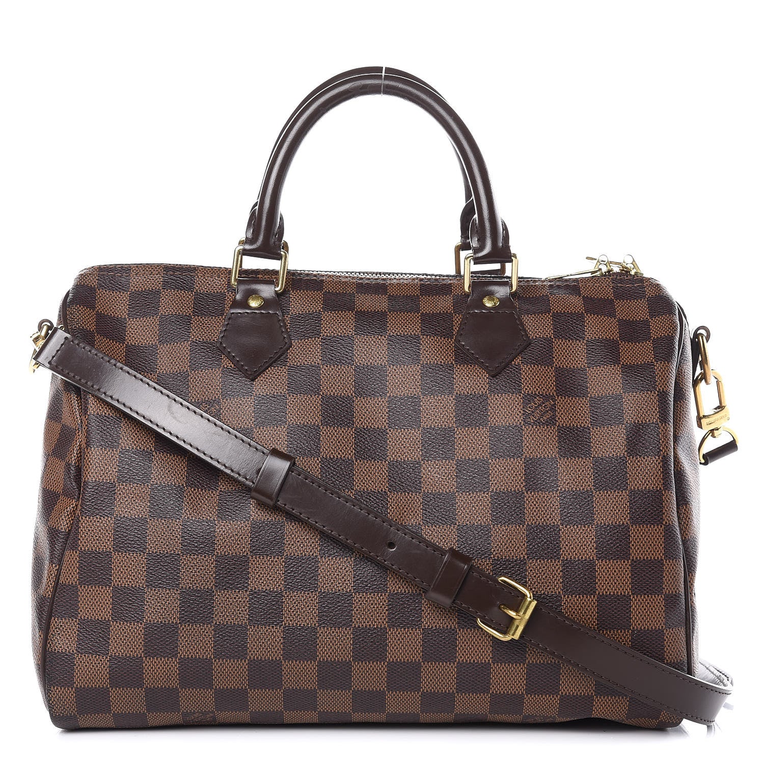 Louis Vuitton Damier Ebene Speedy Bandouliere 30 1 of 15