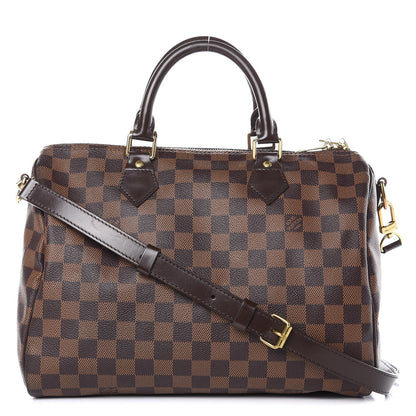Louis Vuitton Damier Ebene Speedy Bandouliere 30 1 of 15