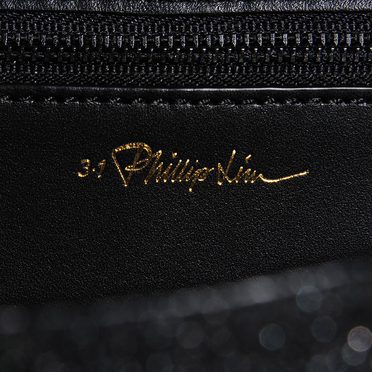 3.1 Textured Calfskin Medium Pashli Satchel Black