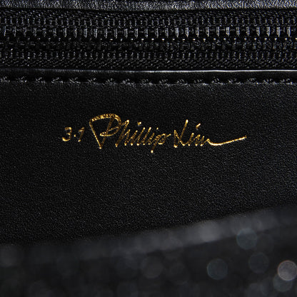 3.1 Phillip Lim 3.1 Textured Calfskin Medium Pashli Satchel Black 8 of 11