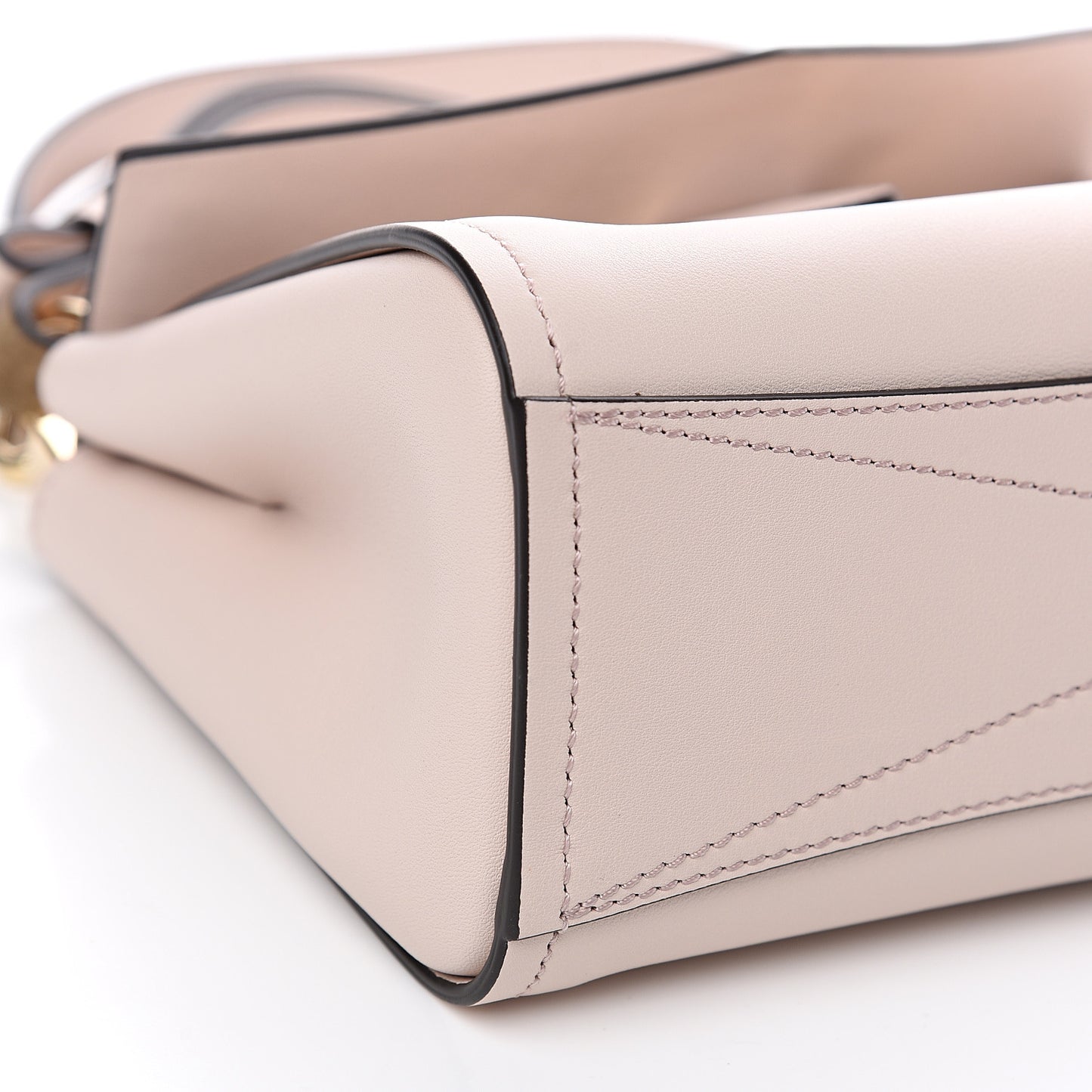 Calfskin Mini Mystic Shoulder Bag Pale Pink