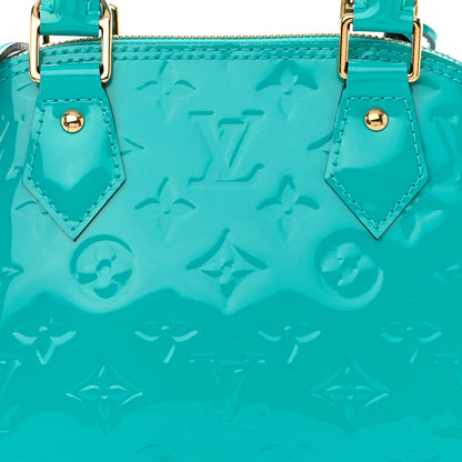 Louis Vuitton Vernis Alma BB Turquoise 8 of 12