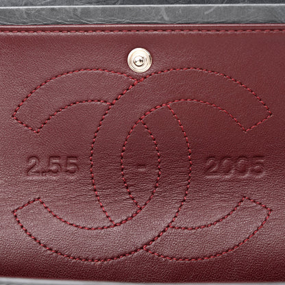 Chanel Aged Calfskin Quilted 50th Anniversary 2.55 Reissue Flap 226 Grey 8 of 12