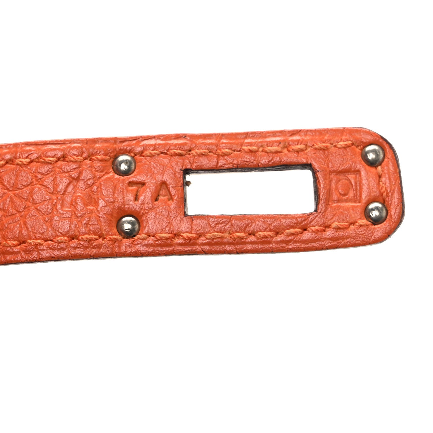 Hermes Togo Birkin 25 Orange 7 of 15