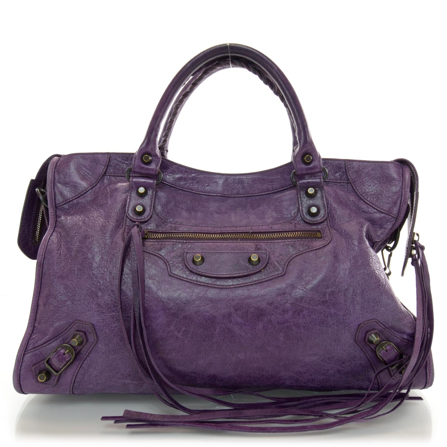 Balenciaga Agneau City Raisin Purple 1 of 11
