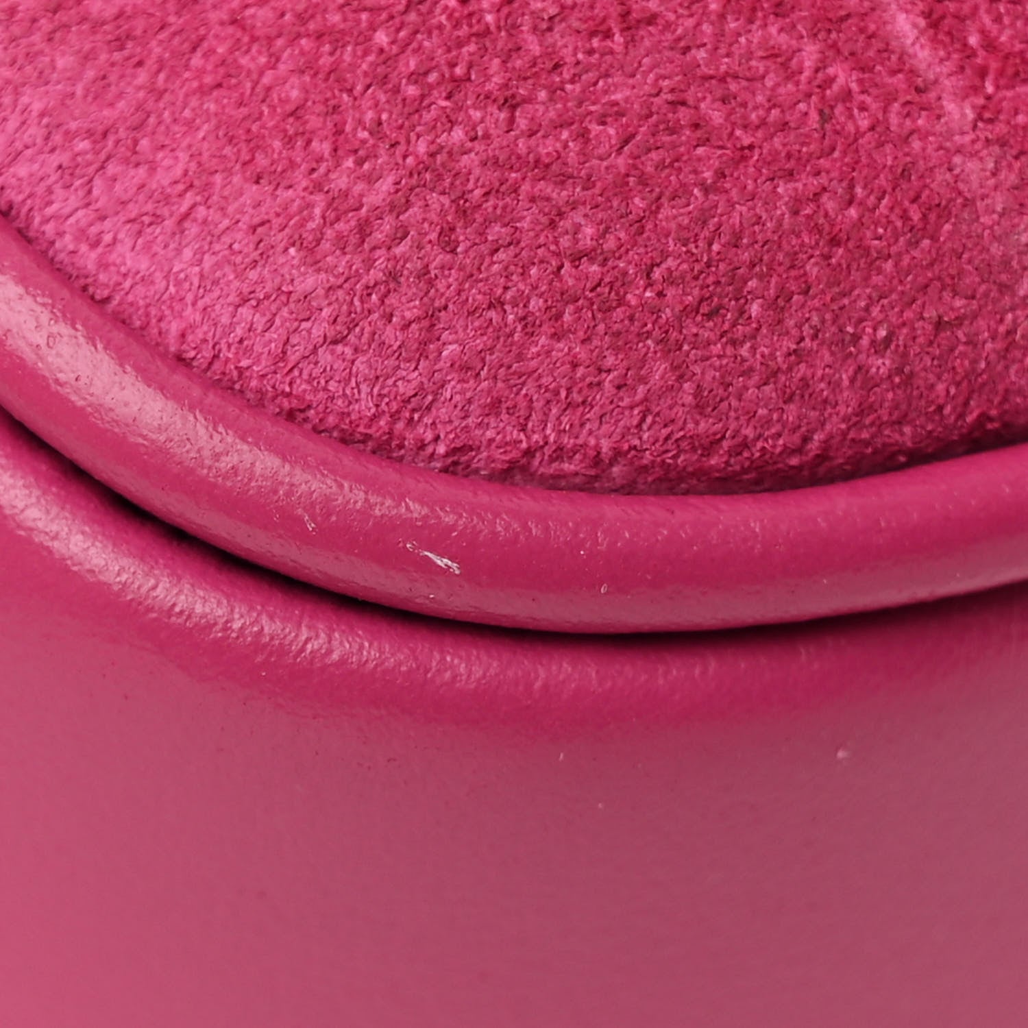 Saint Laurent Suede Matelasse Monogram Lou Camera Bag Rose 11 of 11