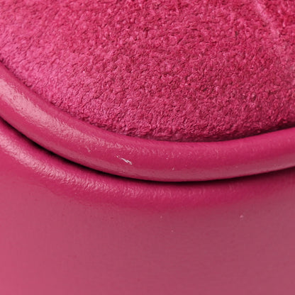 Saint Laurent Suede Matelasse Monogram Lou Camera Bag Rose 11 of 11