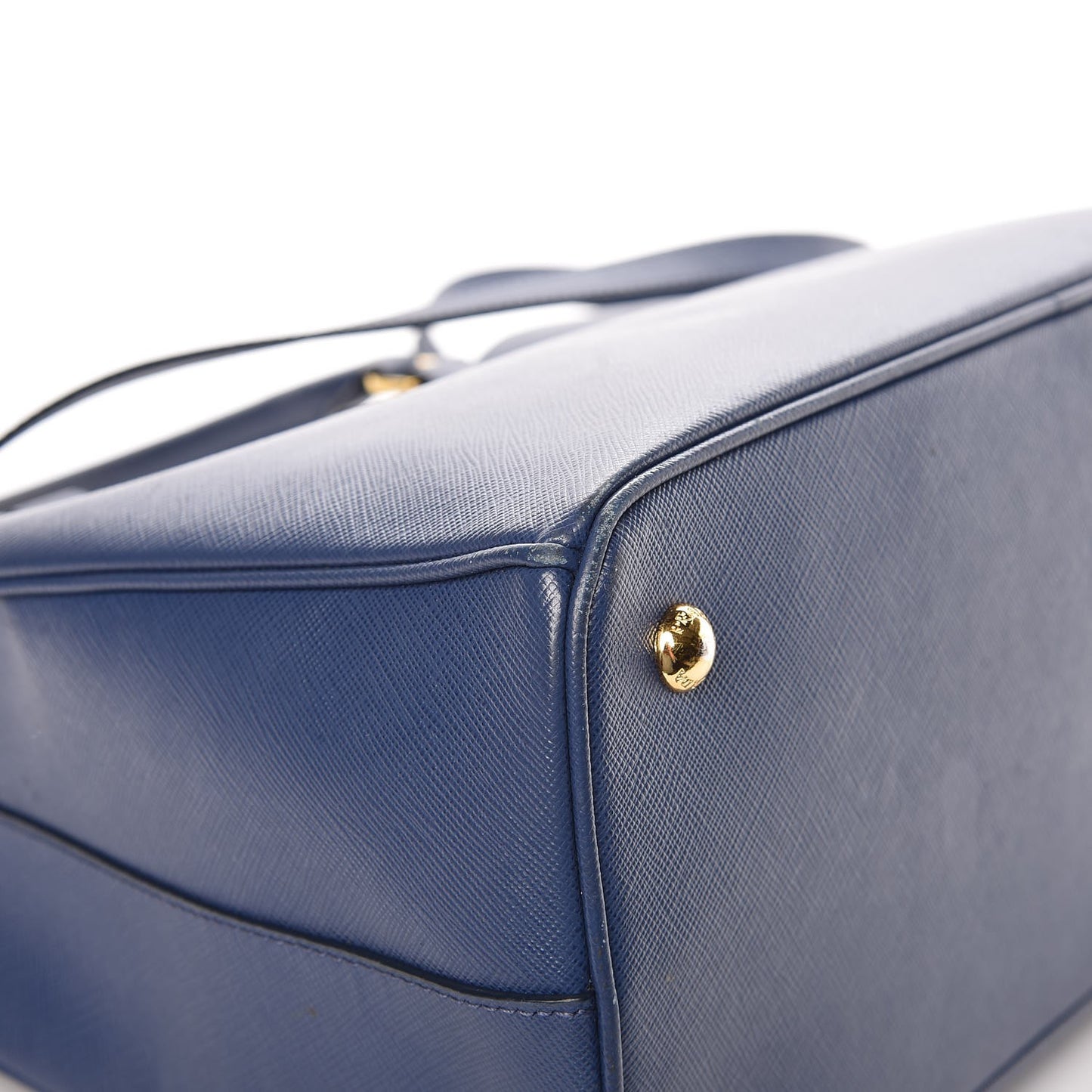 Saffiano Lux Medium Tote Bluette