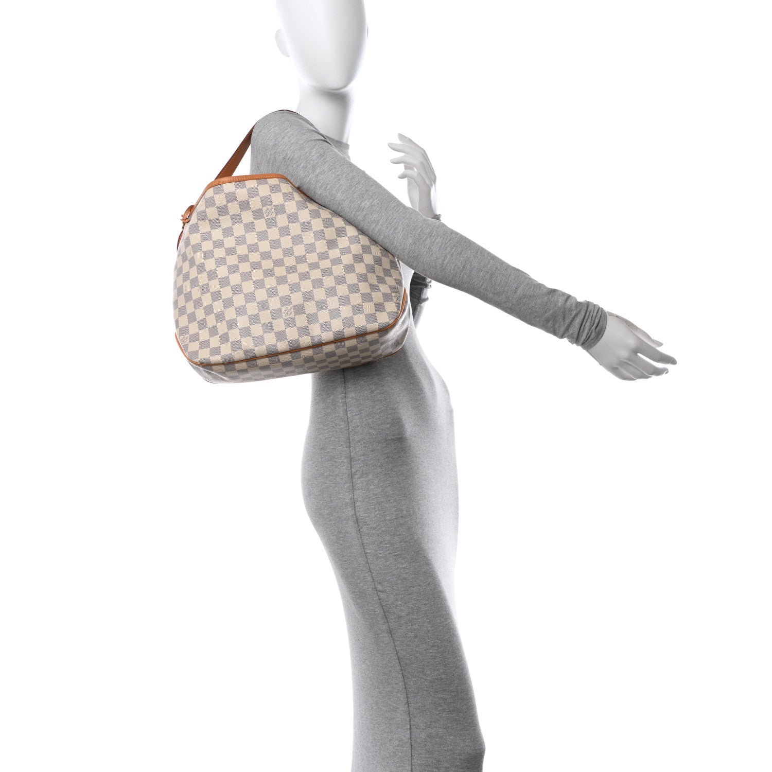 Louis Vuitton Damier Azur Delightful PM Pink 2 of 12