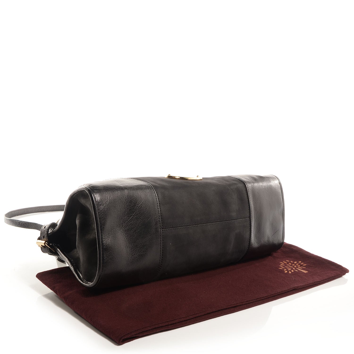 Mulberry Smooth Leather Taylor Satchel Black 4 of 11