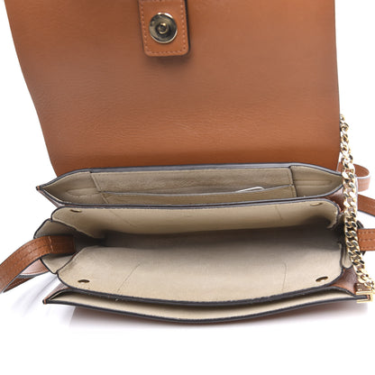 Chloe Suede Calfskin Small Faye Shoulder Bag Woody 4 of 10