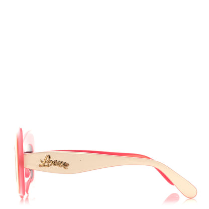 Loewe Acetate Sunglasses LW40140U Pink Multicolor 3 of 7