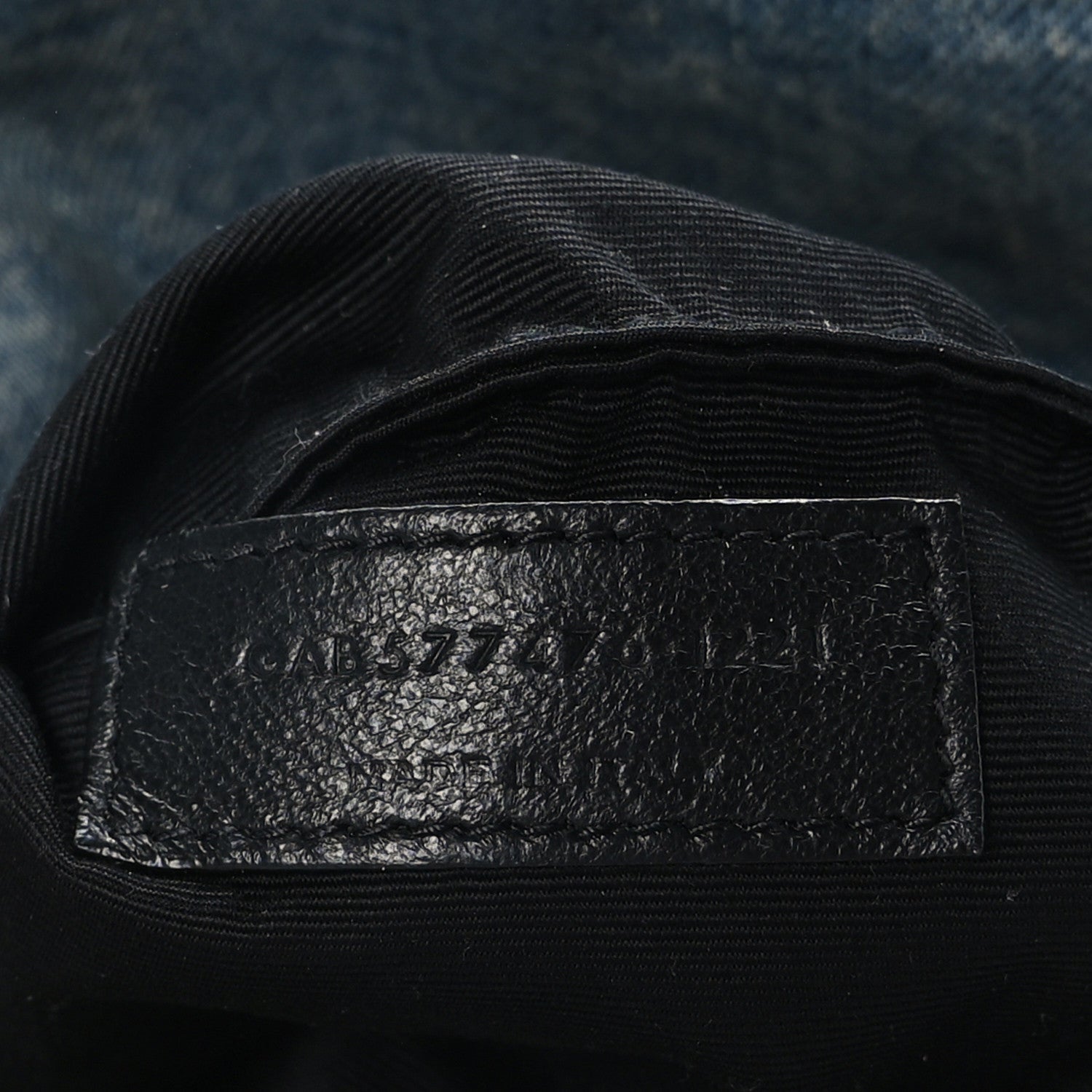 Saint Laurent Denim Quilted Small Loulou Puffer Monogram Chain Satchel Blue Cinnamon 7 of 9
