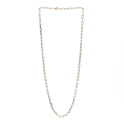 Cartier 18K White Gold SM Santos De Cartier Link Necklace 3 of 6