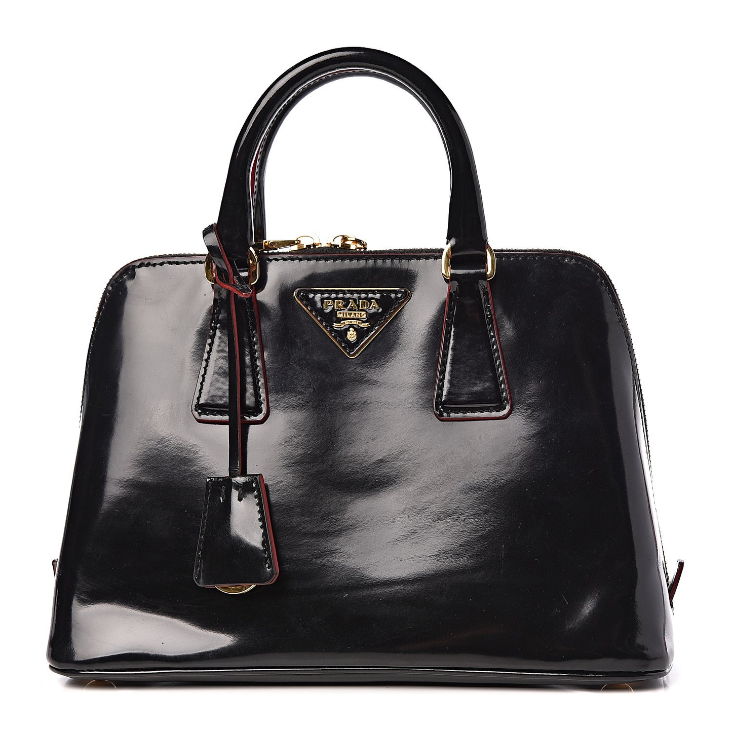 Spazzolato Mini Promenade Tote Black