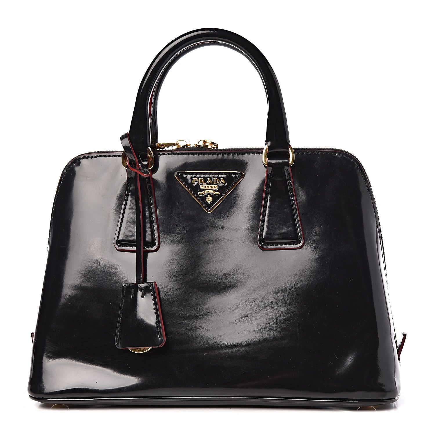 Prada Spazzolato Mini Promenade Tote Black 1 of 9