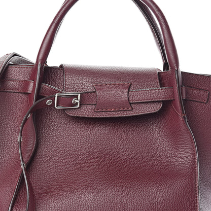 Celine Supple Grained Calfskin Small Big Bag Wine 7 of 10