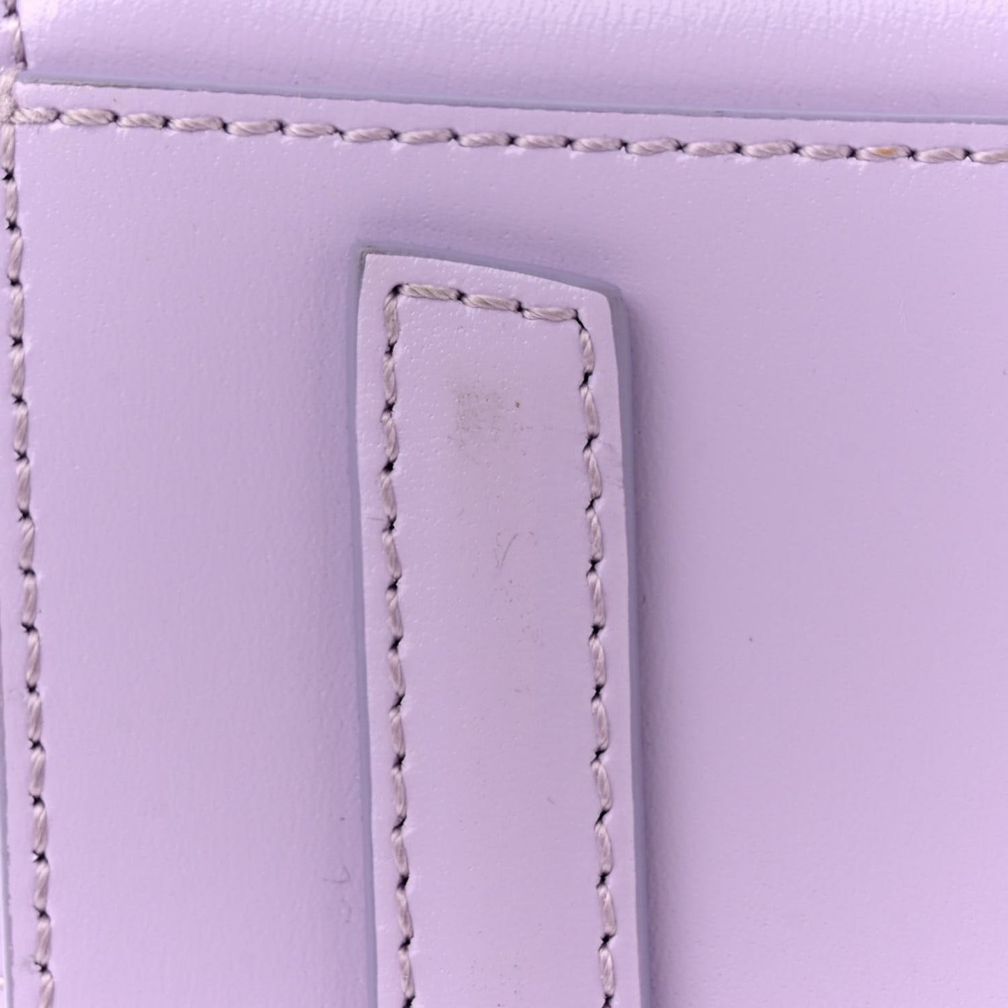 Shiny Lord Calfskin Mini Antigona Lilac