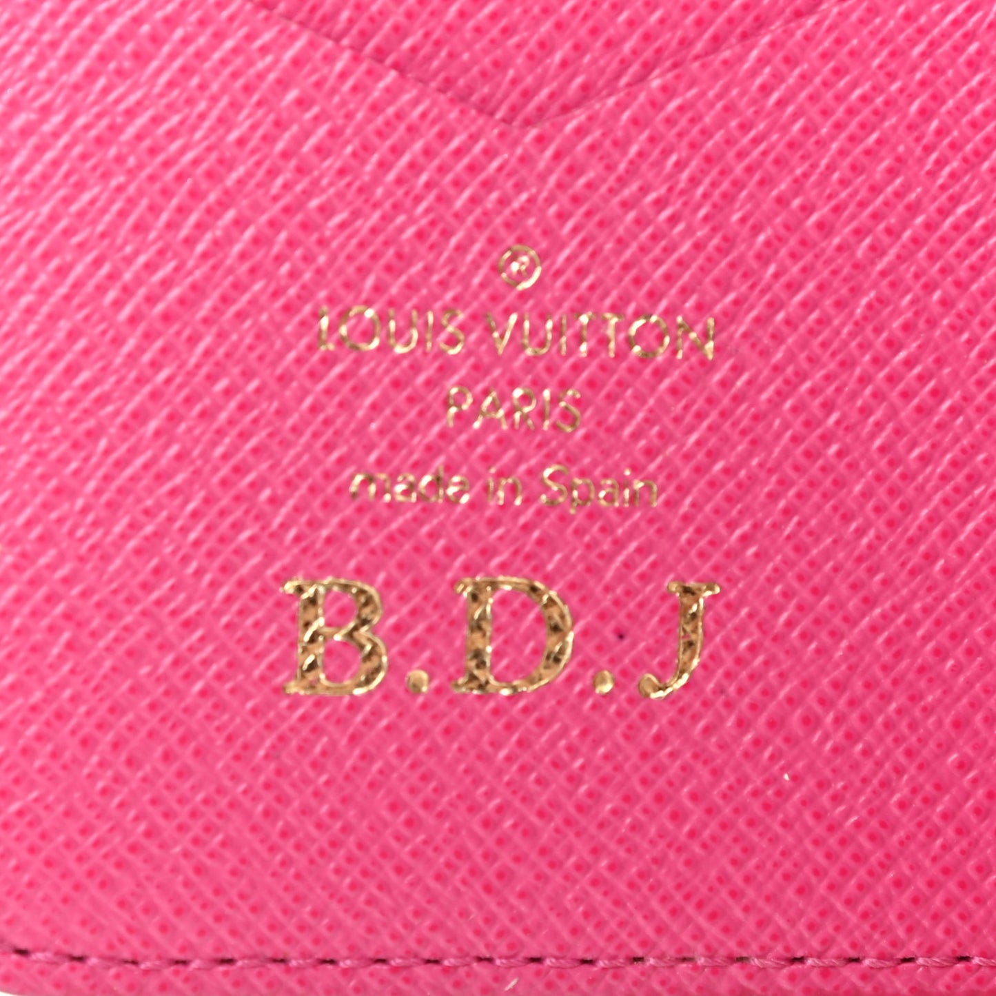 Monogram iPhone X Folio Case Rose Pop
