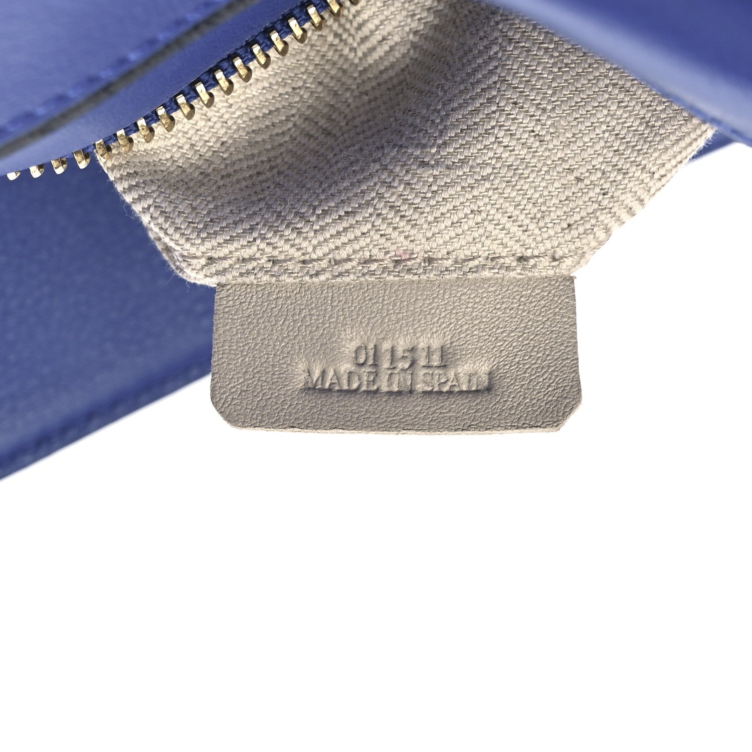 Loewe Calfskin Medium Puzzle Bag Electric Blue 7 of 12