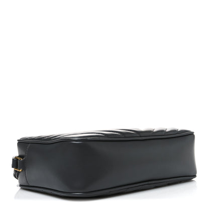 Saint Laurent Calfskin Matelasse Monogram Lou Camera Bag Storm 4 of 10