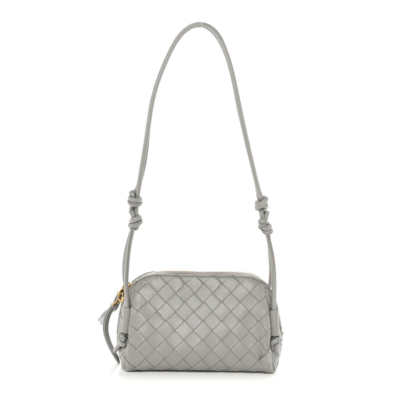 Bottega Veneta Nappa Intrecciato Concert Pouch Sterling 1 of 10