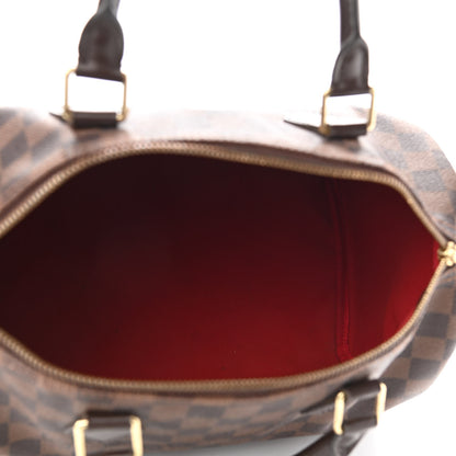 Louis Vuitton Damier Ebene Speedy 30 5 of 12
