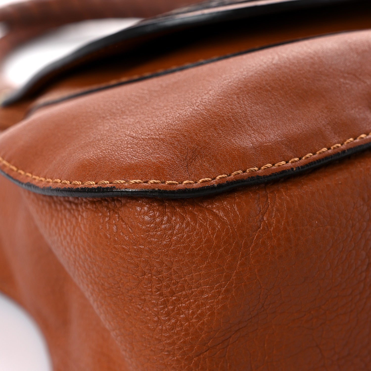 Chloe Calfskin Medium Marcie Satchel Tan 6 of 19