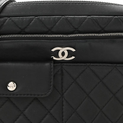 Chanel Calfskin Quilted Ultra Pocket Camera Case Black 8 of 10