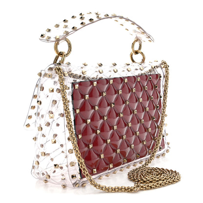 Valentino Garavani PVC Medium Rockstud Spike Shoulder Bag 3 of 11