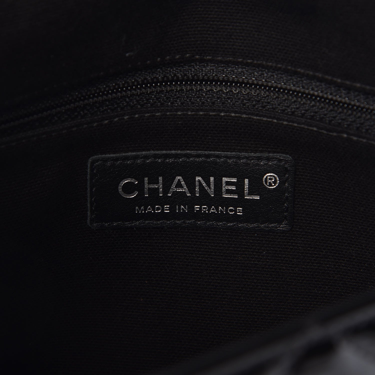Chanel Patent Net Large La Madrague Tote Black 14 of 16