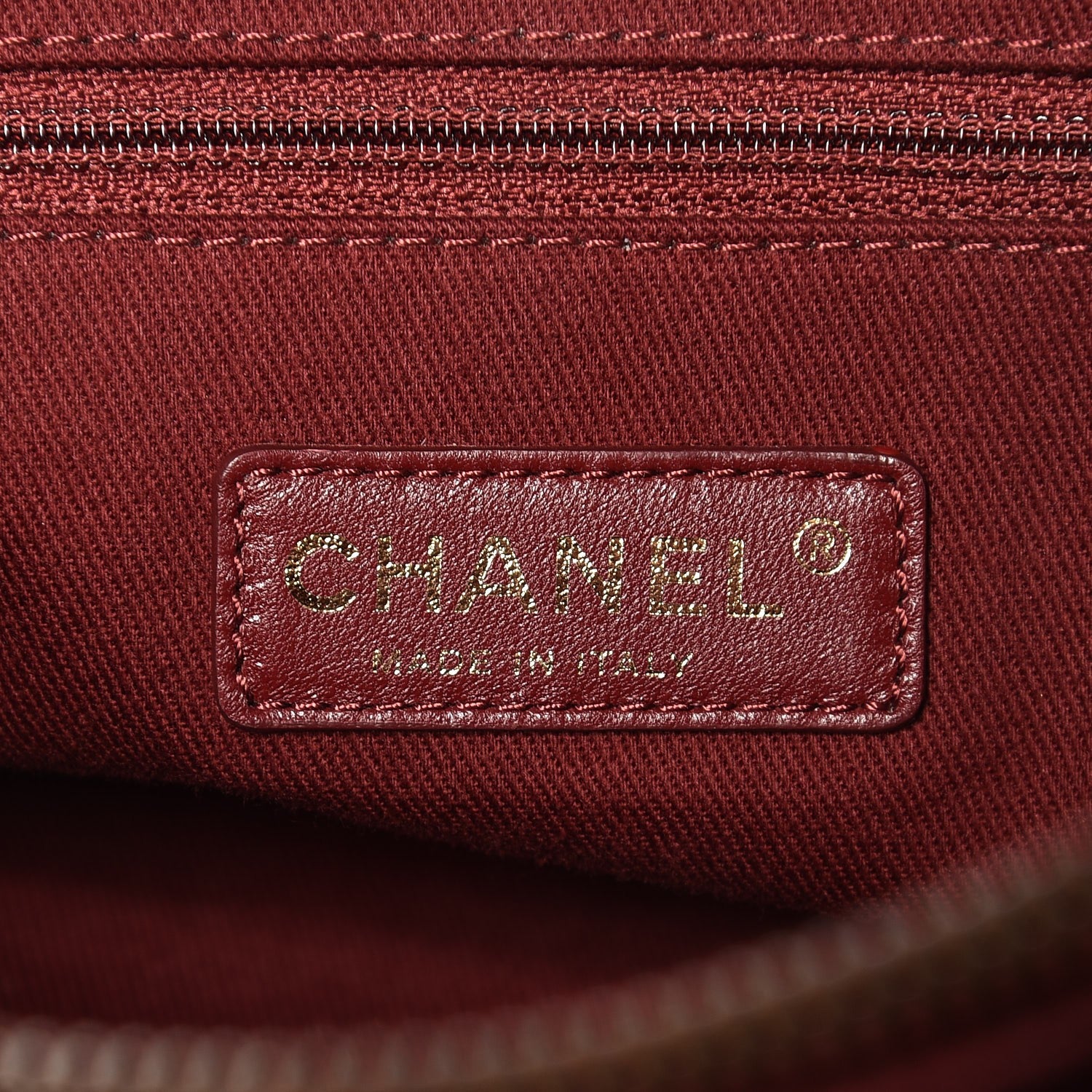 Chanel Glazed Caviar Quilted Small Shiva Tote Black 6 of 11