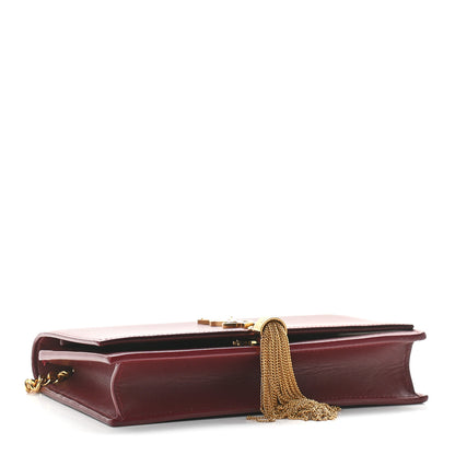 Saint Laurent Smooth Calfskin Classic Monogram Kate Tassel Chain Wallet Palissandre 4 of 8