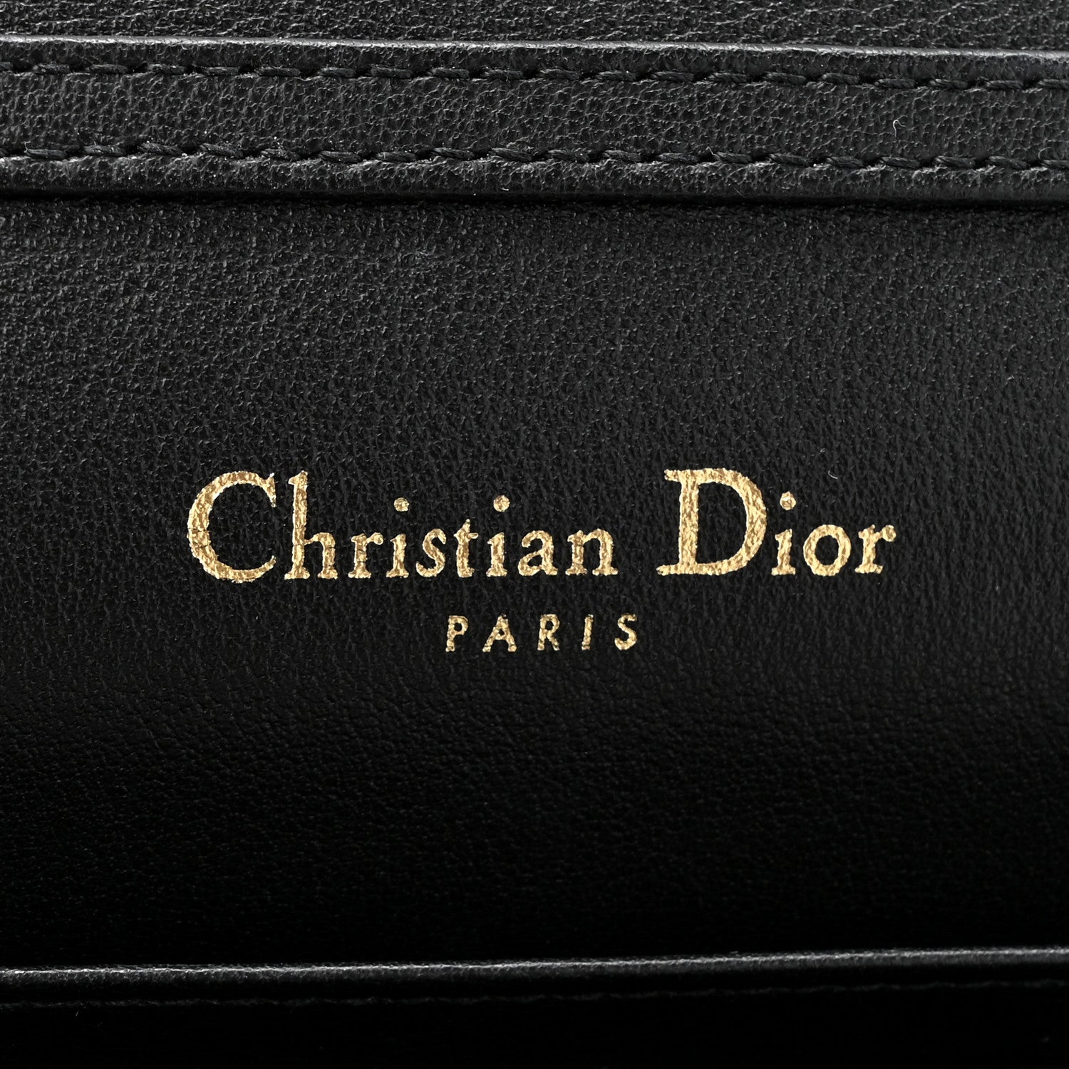 Christian Dior Patent 30 Montaigne Pouch Black 6 of 12
