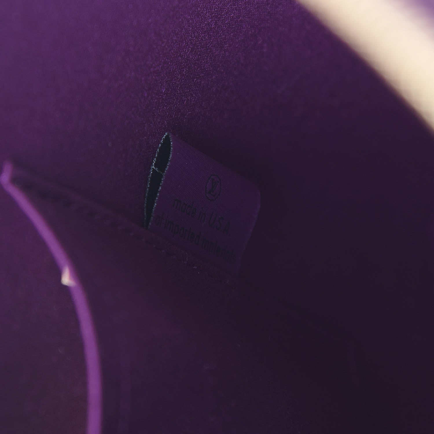 Louis Vuitton Vernis Alma MM Amethyste 7 of 9