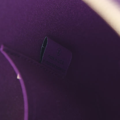Louis Vuitton Vernis Alma MM Amethyste 7 of 9
