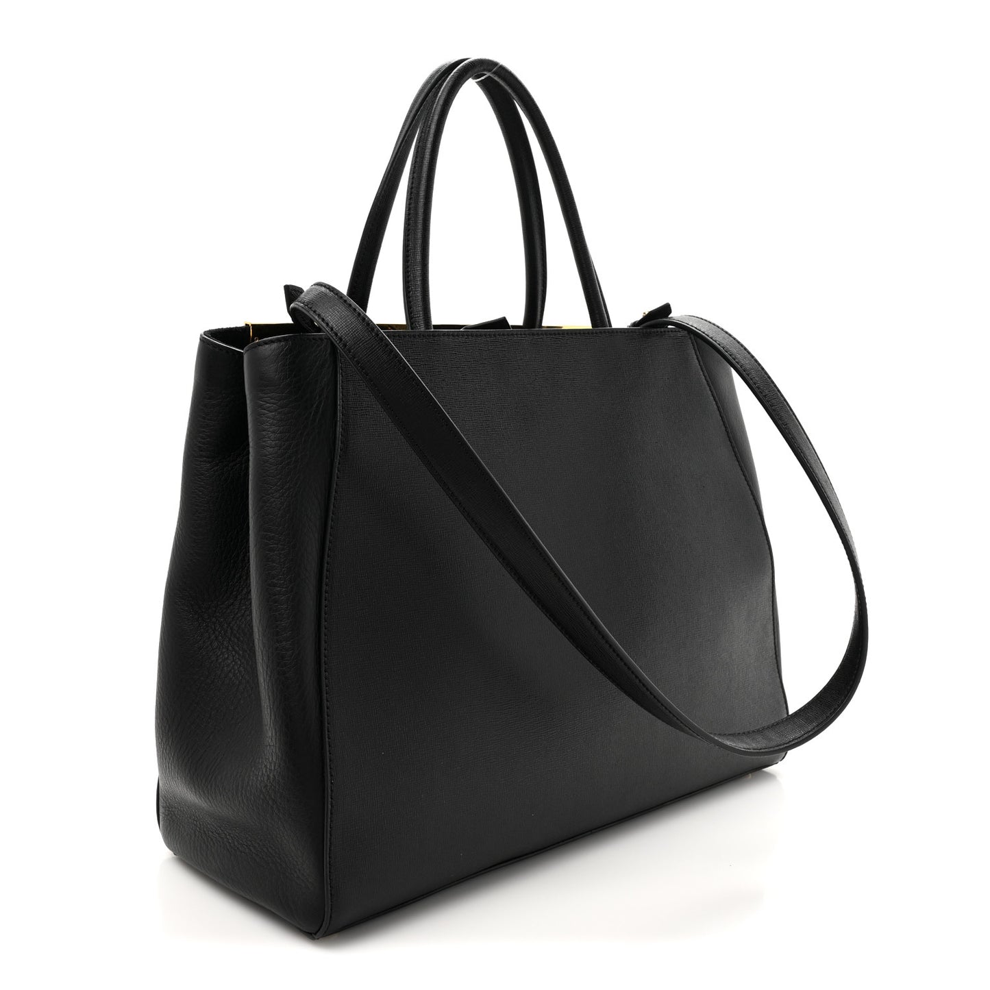 Vitello Elite Regular 2Jours Tote Black