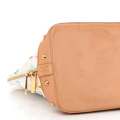 Louis Vuitton Monogram Multicolor Alma White 9 of 12