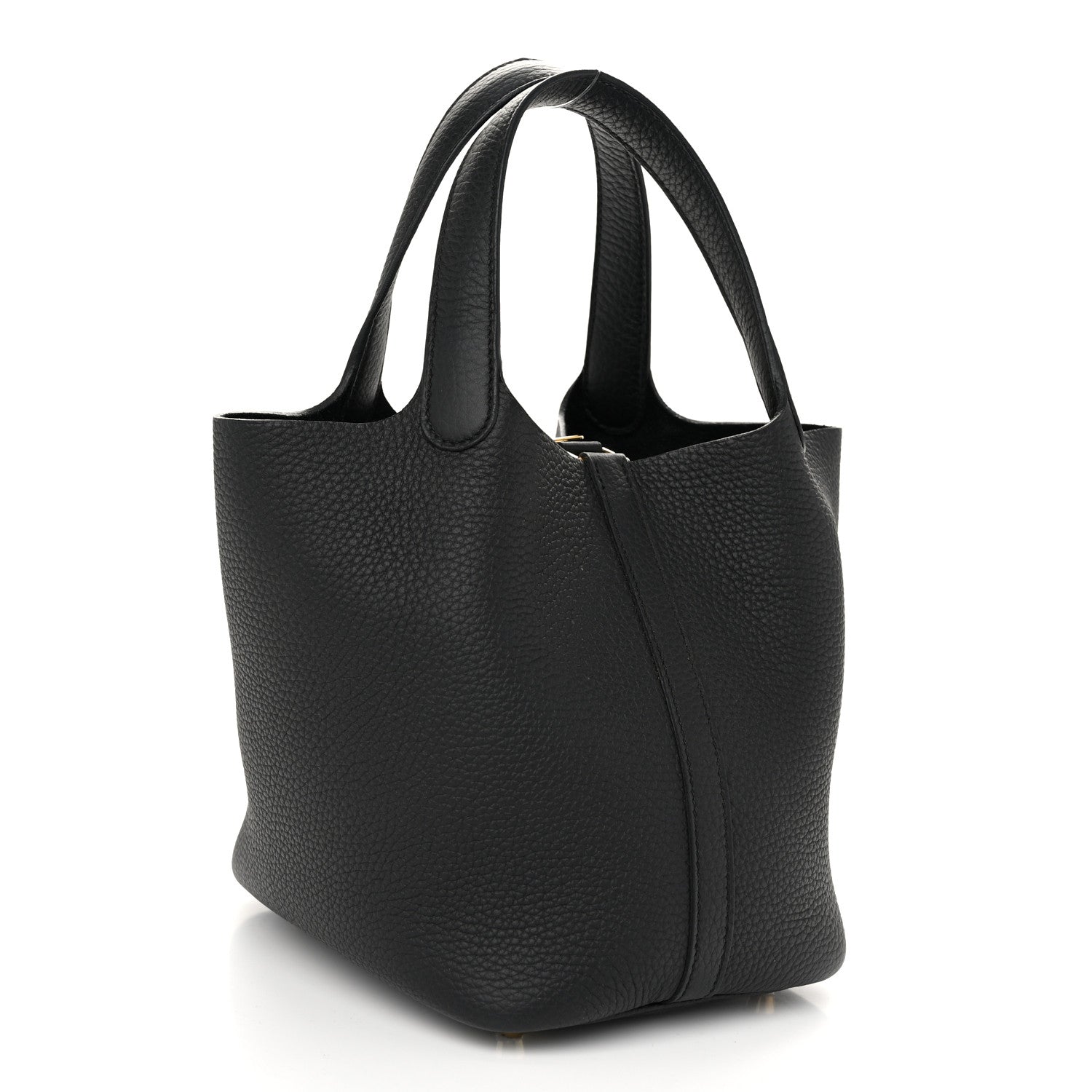 Hermes Taurillon Clemence Picotin Lock 18 PM Black 3 of 11