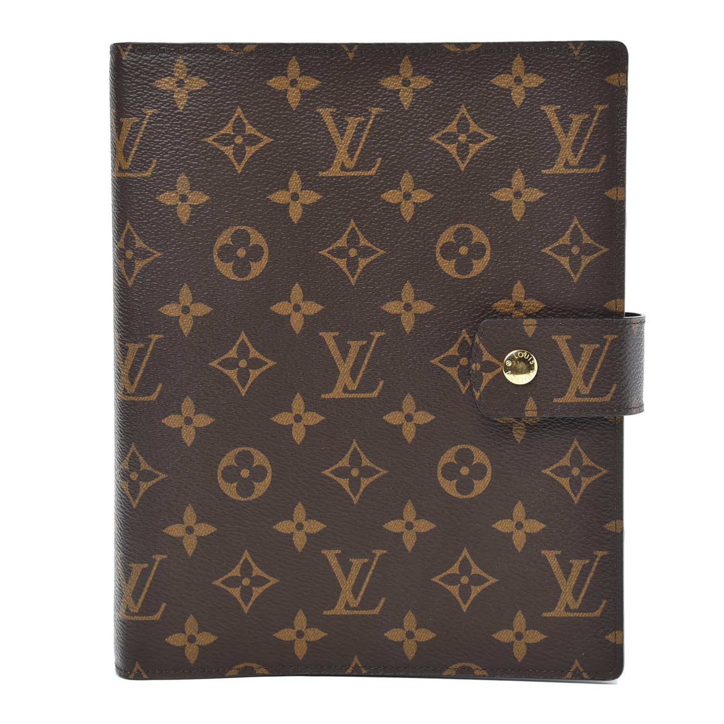 Monogram Large Ring Agenda Cover