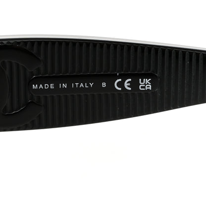 Chanel Square CC Sunglasses 5494-A Black 6 of 10