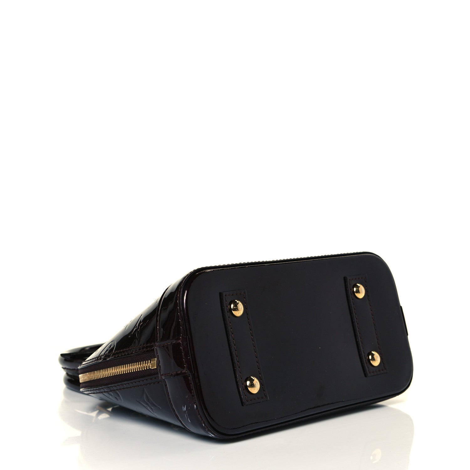 Louis Vuitton Vernis Alma BB Amarante 4 of 9